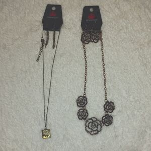 Paparazzi Gold and Bronze Necklace Sets